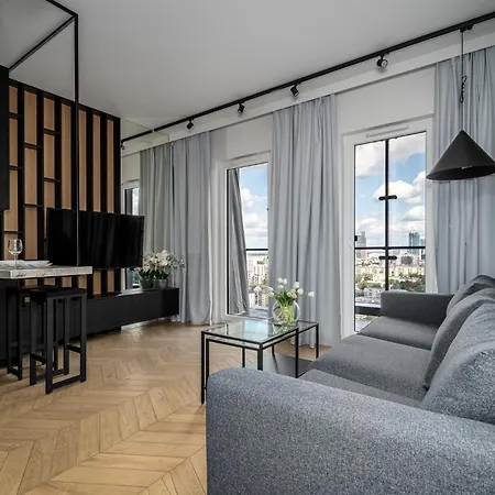 Kasprzaka 29 Panorama Tower 21 Th Floor By Perfect